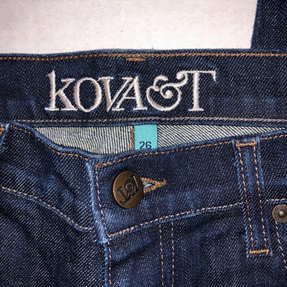 KOVA&T Cropped Jeans 26 - Picture 2 of 6